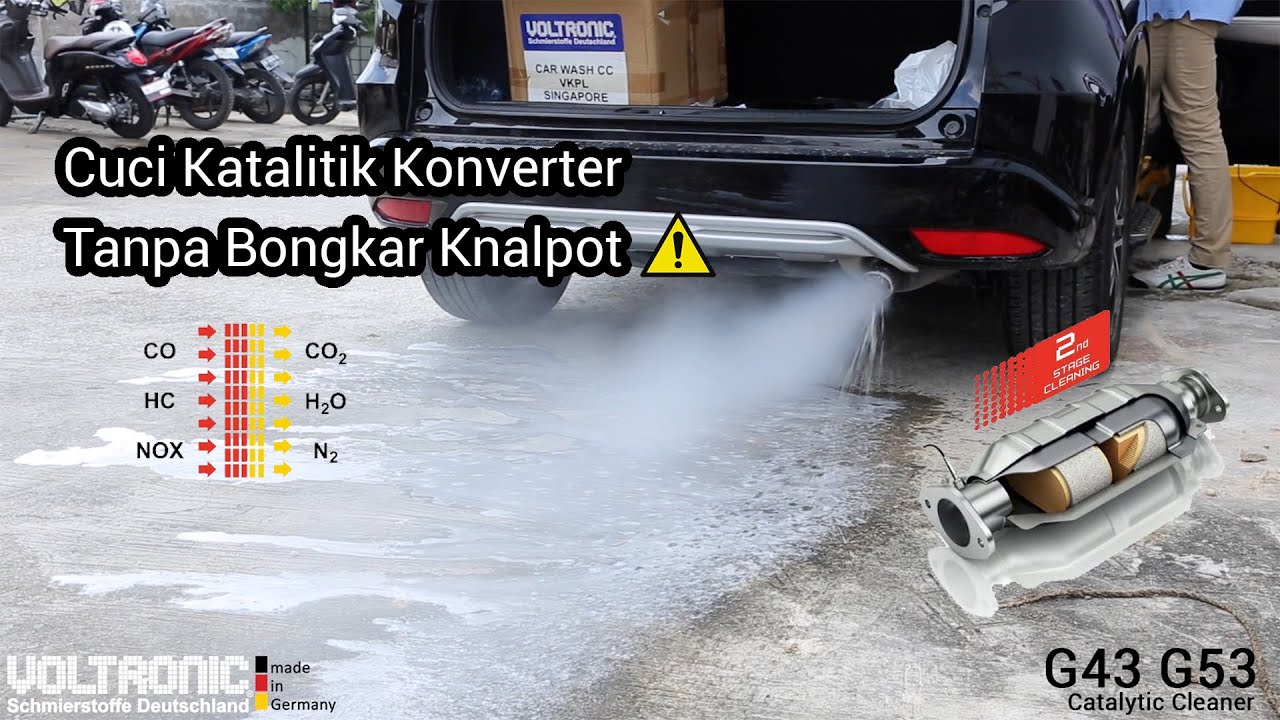 VOLTRONIC G43 G53 Catalytic Converter Cleaner Pembersih Katalitik