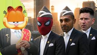 SPIDER MAN BRAND NEW DAY and THE GARFIELD MOVIE Coffin Dance Mashup @Ozyrys
