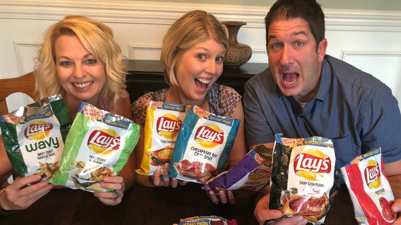 Lay's 8 New Taste of America Flavors 2018 - Chip Challenge