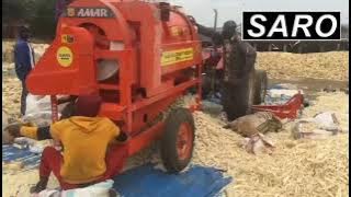 Discover the Amar Multi Crop Thresher supplied by SARO Agro! 🚜🌽