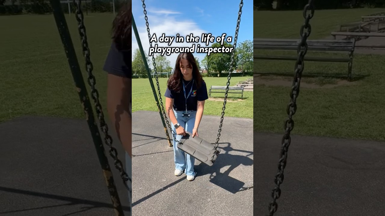 A day in the life of a Playground Inspector at Pentagon Play! 