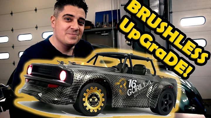 SG-1604 1603 - BRUSHLESS BUILD - UPGRADE CHALLENGE - Fast RC DRIFT Car - Mini ARRMA Hoonigan