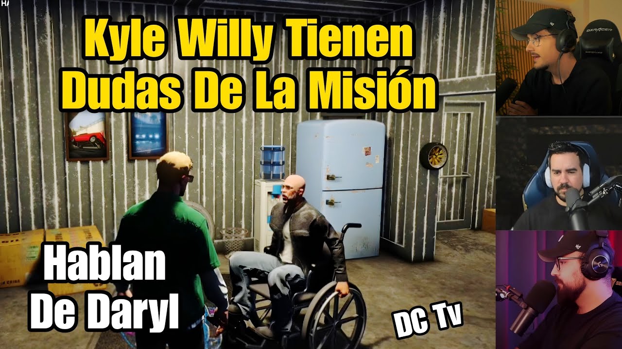 Kyle (DESS) habla con Willy (DeqiuV) de DARYL, Dudas De la MISIÓN de DANTE? ONX ESPAÑA 