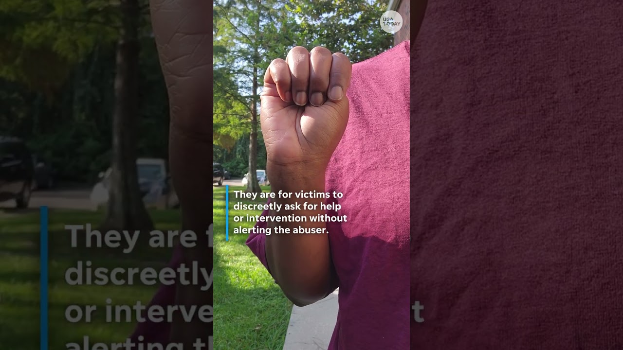 Is this gesture a silent cry for help? Police say hand signals can show distress. – USA Today