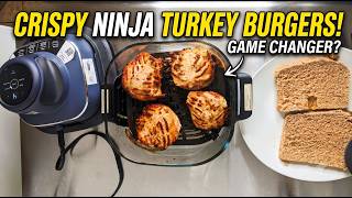 Stop Grilling! Try Ninja Crispi Turkey Burgers