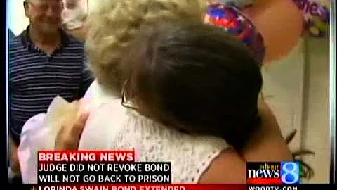 Lorinda Swain remains free on bond