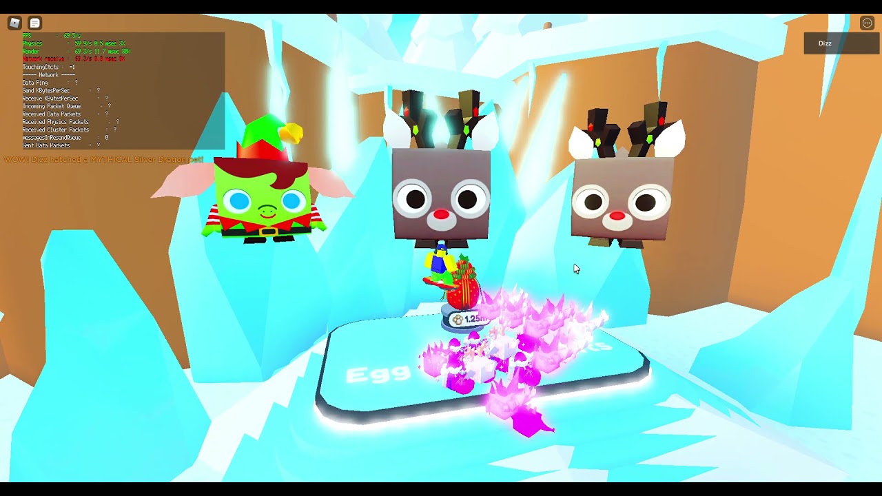 HATCHING HUGE FESTIVE CAT PET SIMULATOR X!