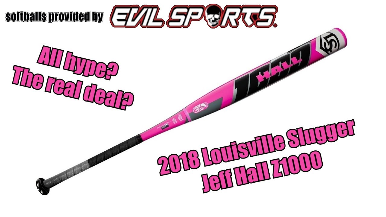 2018 Louisville Slugger Jeff Hall Z1000 USSSA (WTLSZU18P) - YouTube