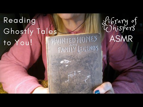 ASMR | Reading Ghost Stories to You at Bedtime - Whispered Haunted Tales from an Old British Book