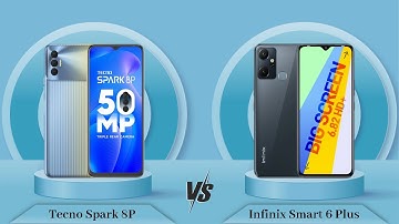 Tecno Spark 8P Vs Infinix Smart 6 Plus - Full Comparison [Full Specifications]