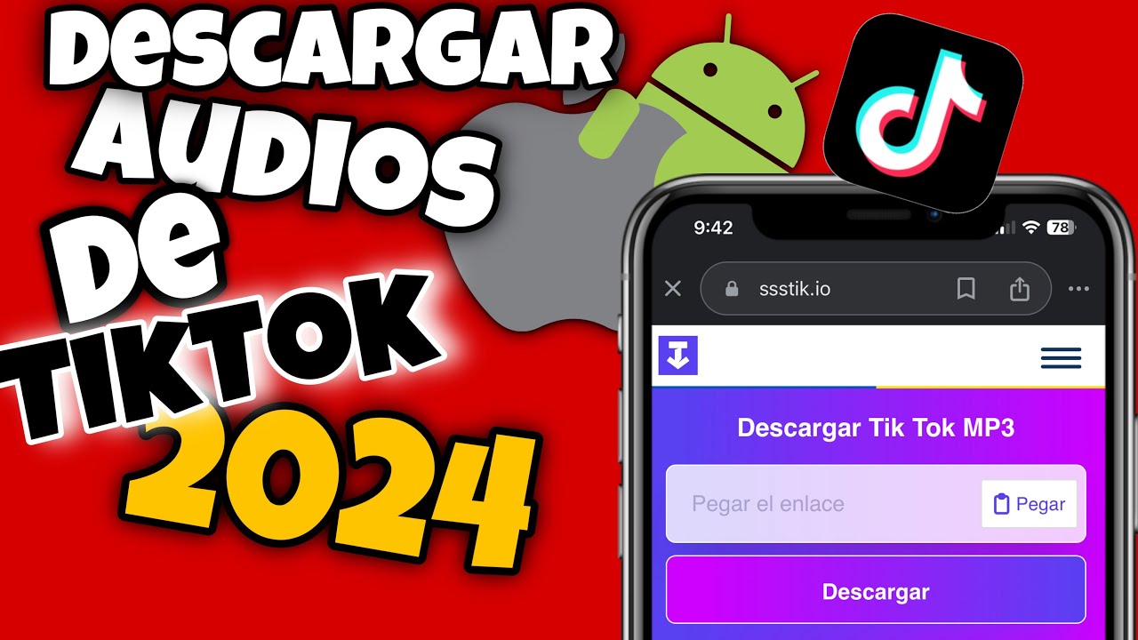 Como Descargar Audios de TikTok 2024 - YouTube