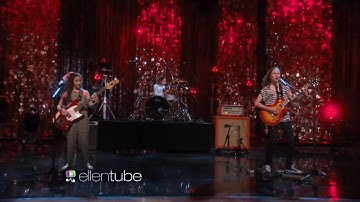 The Warning | CRAZY TRAIN (COVER) | Ellen DeGeneres TV Show (2015)