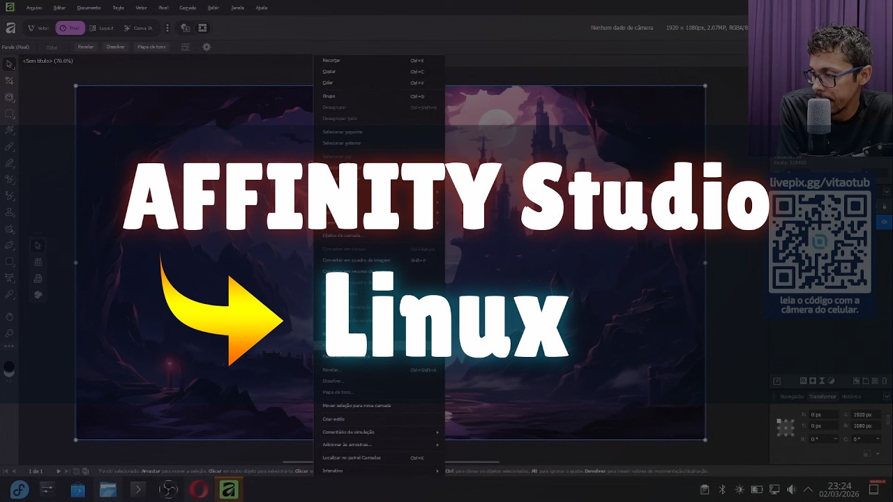 Linux Thread Affinity Code Como instalar o AFFINITY STUDIO no Linux, em qualquer distribuição ...