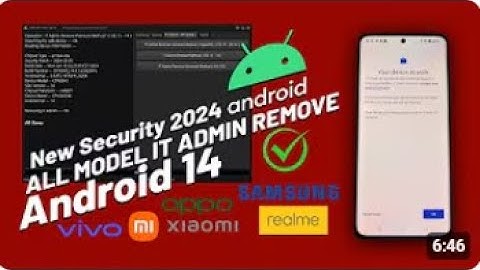 IT ADMIN RREMOVE PRIMIUM METHOD FIX 2 HOURS RESET OS14 NEW SECURITY 2025 ALL MODEL OPPO REALME 11X
