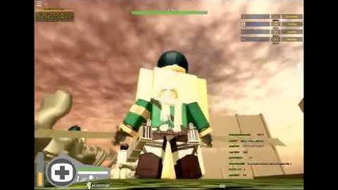 60 KILLS STREAK IN AOT DOWNFALL ROBLOX (in 2 goes ;-;)
