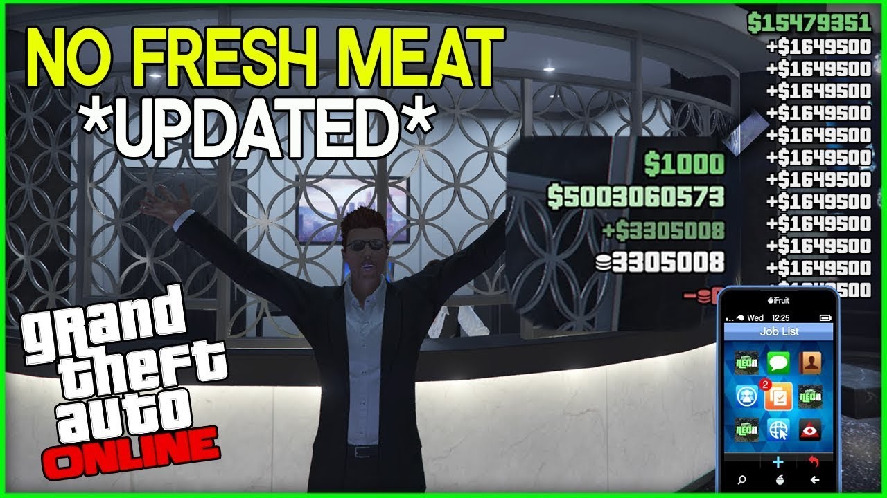 GTA 5 Online Unlimited Chips Glitch! (No Fresh Meat Needed) *UPDATED