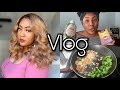 A Day in My Life | Blonde Lace Front Wigs Install + More Amazon Headband Wigs + New Health Products