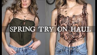 DRESS COTTAGECORE ON A BUDGET - SHEIN SPRING SALE HAUL