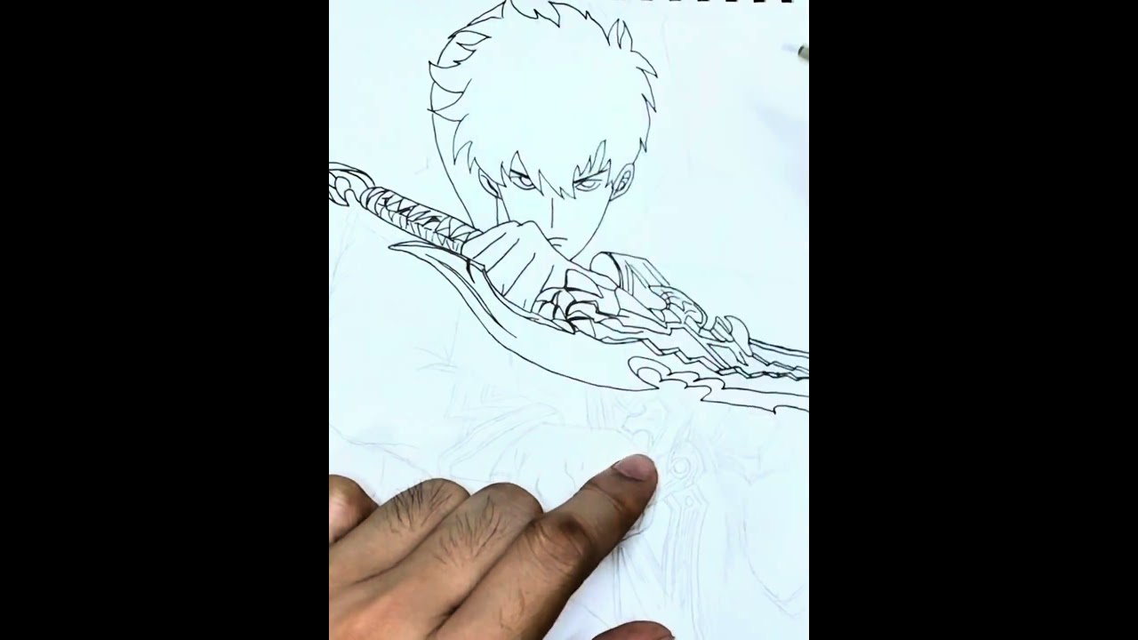 Drawing Sung Jon Woo part 1 