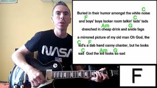 Seventeen Going Under - Sam Fender / Guitar Lesson / Cover / Lyrics