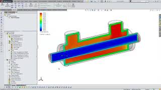 SolidWorks Flow Simulation Results Visualizatio