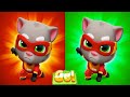 Talking Tom Hero Dash - Bosses Raccoons Smash All Outfit Of Super Kingdom Events Vs Heroes Challenge