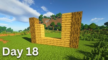 Building A House But Only Adding One Block A Day (Day 18)