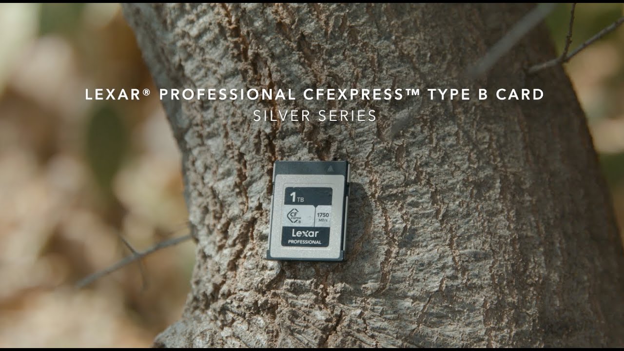 Lexar® Professional CFexpress™ Type B Card SILVER Series - YouTube