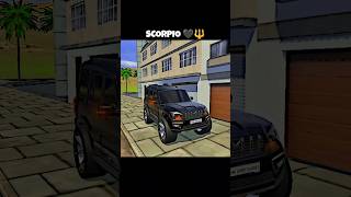 SCORPIO 🖤🔱 Indian vehicles simulator 3D #indiantractor3d #shortsfeed