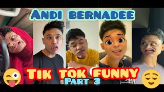 Andi Bernadee Funny Tiktok [part3] 😂 Lucu  🤣😂