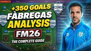 CESC FÀBREGAS COMO TACTIC/ANALYSIS| FM26 MOBILE DOMINATION 🔵⚪
