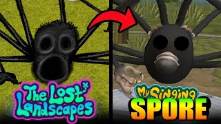 SCARIEST MONSTER FROM DEMENTED ISLAND BUT IN SPORE 😱