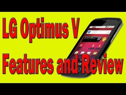 LG Optimus V Features and Review - Virgin Mobile