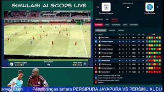 🔴LIVESCORE PERSIPURA JAYAPURA VS PERSIKU KUDUS . LIGA II PEGADAIAN CHAMPIONSHIP. KLASEMEN UPDATE