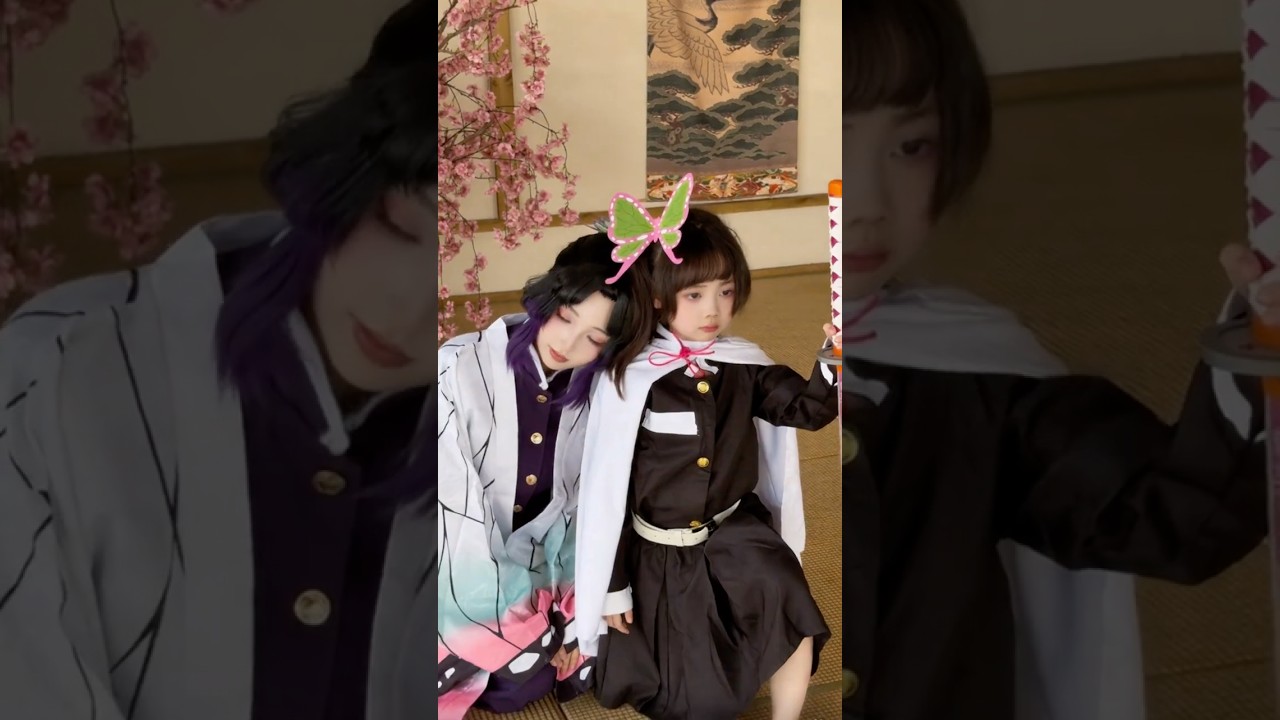 Shinobu & Kanawo #anime #game #fyp #kimetsunoyaiba #demonslayer #cos #cosplay #cosplayer #girl