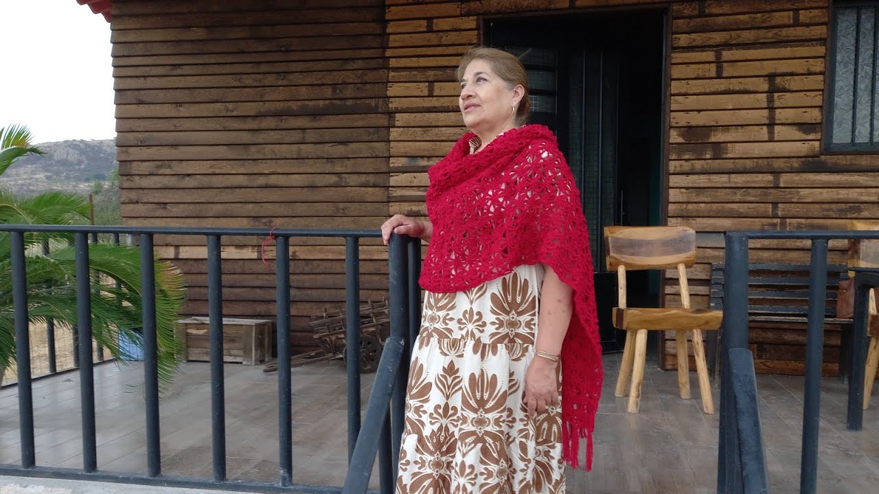 CHAL FRESA A CROCHET 🍓🍓🍓🍓🍓