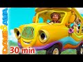 🚌  Wheels On The Bus Part 3 | Nursery Rhymes & Kids Songs | Dave and Ava 🚌