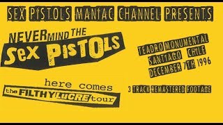 Sex Pistols Teatro Monumental Santiago Chile 1996