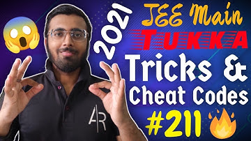 😱JEE Main 2021: Tukka Tricks ( Logical & 100% Working )🔥🔥🔥| Tricks & Cheat Codes #211 #jeemains