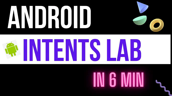 Intents in Android Practical Tutorial. Create Intent to open a new Activity Practical. In 6 minutes.