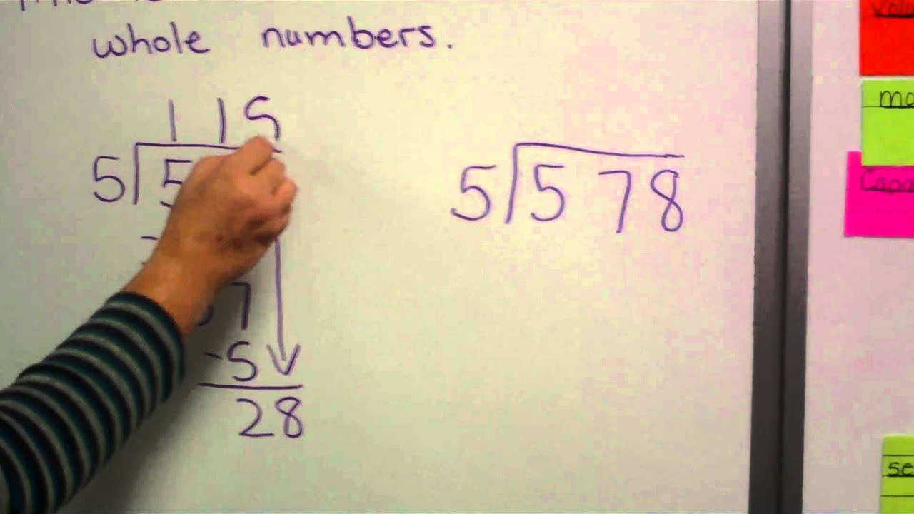 how-to-divide-whole-numbers-youtube