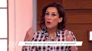 Saira Khan Tries Not to Get Personal When Arguing | Loose Women