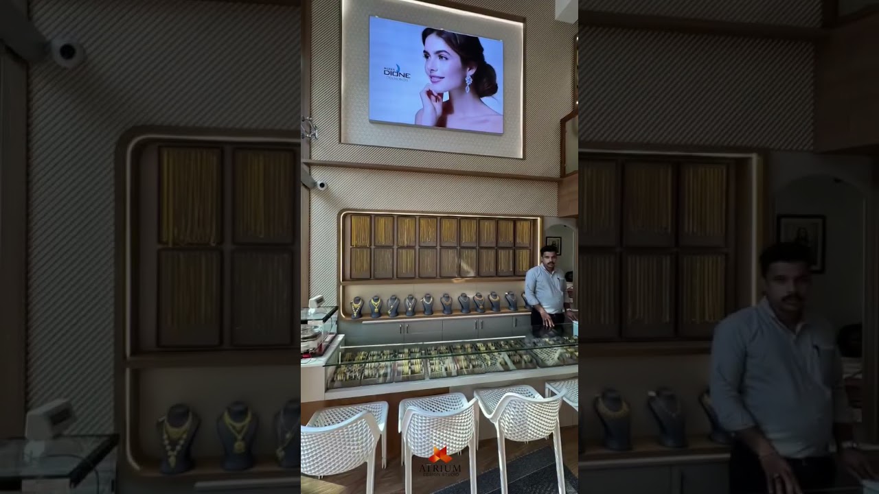 The KGEES Jewellery interior By Atrium Design Studio✨