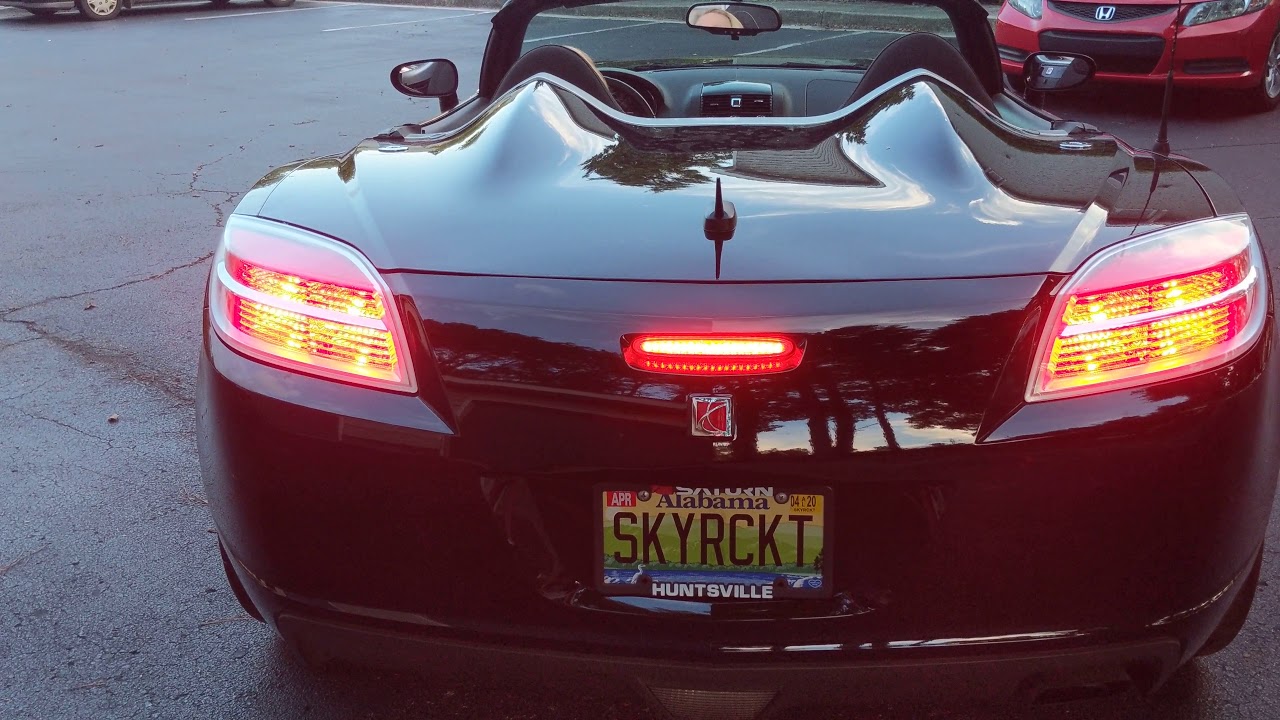 Saturn Sky sequential taillights