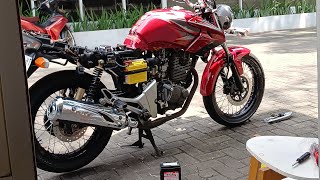 Tutorial pemasangan aki MOTOBATT MTX9 12V di motor Tiger revo sangat cocok dan rekomend?