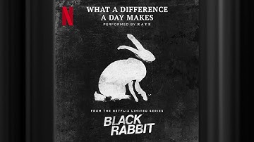 RAYE | What A Difference a Day Makes | Black Rabbit | Official Soundtrack | Netflix