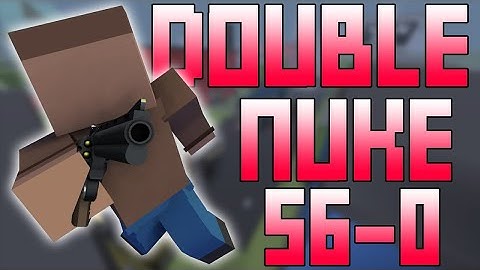 INSANE 56-0 DOUBLE NUKE GAMEPLAY (krunker.io)