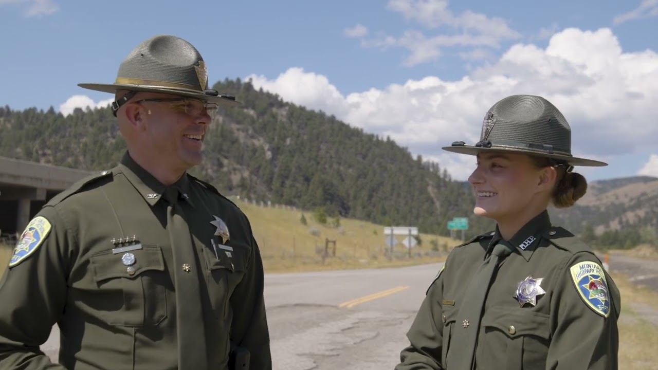 Trooper David A. Graham, Montana Highway Patrol, Montana, image size:1280x720