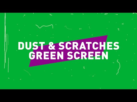 DUST AND SCRATCHES GREEN SCREEN FILM GRUNGE TEXTURE // Free download overlay effect's Avatar