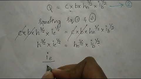 FM 2 - MODULE 5 - DYNAMIC EQUATION FOR GRADUALLY VARIED FLOW  IN WIDE RECTANGULAR CHANNEL